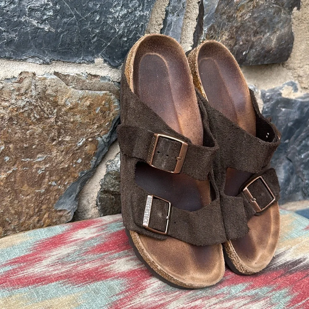 Birkenstock brown sandals